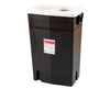 SharpSafety Biohazard Disposal Hazardous Waste Container w/ Sliding Lid, 10/cs