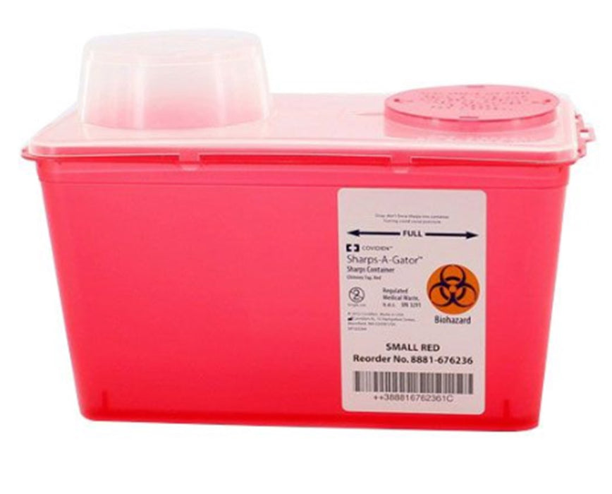 Sharps-A-Gator Biohazard Disposal Sharps Container, Chimney Top