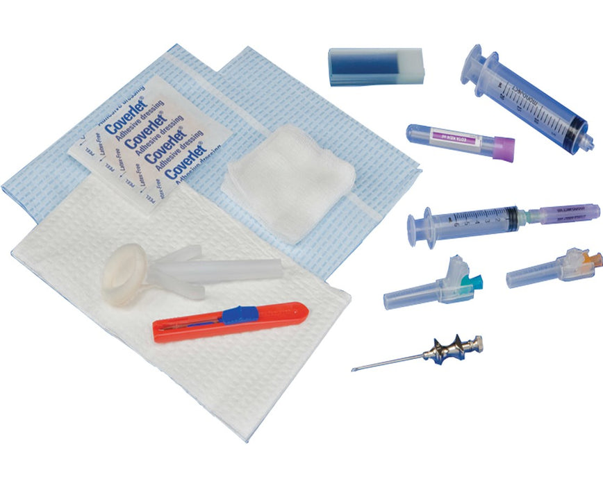 Monoject Bone Marrow Needles & Trays with I-Type Sternal/Iliac Aspiration Needle - 10/Case - Sterile