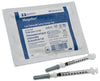 Magellan Tuberculin Safety Syringe with Needle 1mL, 28G x 1/2