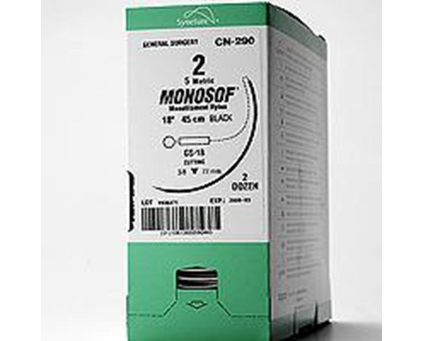 Monosof Nonabsorbable Sutures, Size 4-0