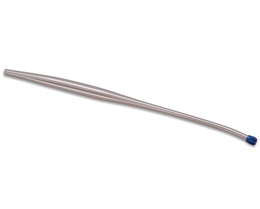 Argyle Flexible Yankauer Suction w/ Non-Conductive Tubing Sump Tip, Regular Tip Capacity & 1/4" x 12' Tubing