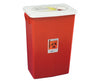 SharpSafety Biohazard Disposal Sharps Container - Gasketed Slide Lid