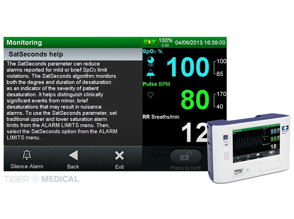 Covidien Nellcor Bedside Respiratory Patient Monitor - Save