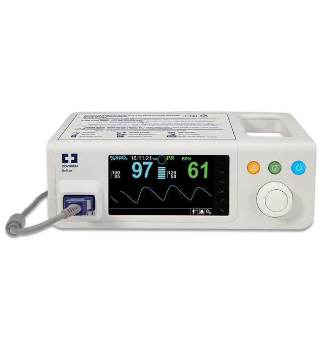 Nellcor Bedside SpO2 Patient Monitor w/ Neonatal & Adult O2 Sensor - Sterile