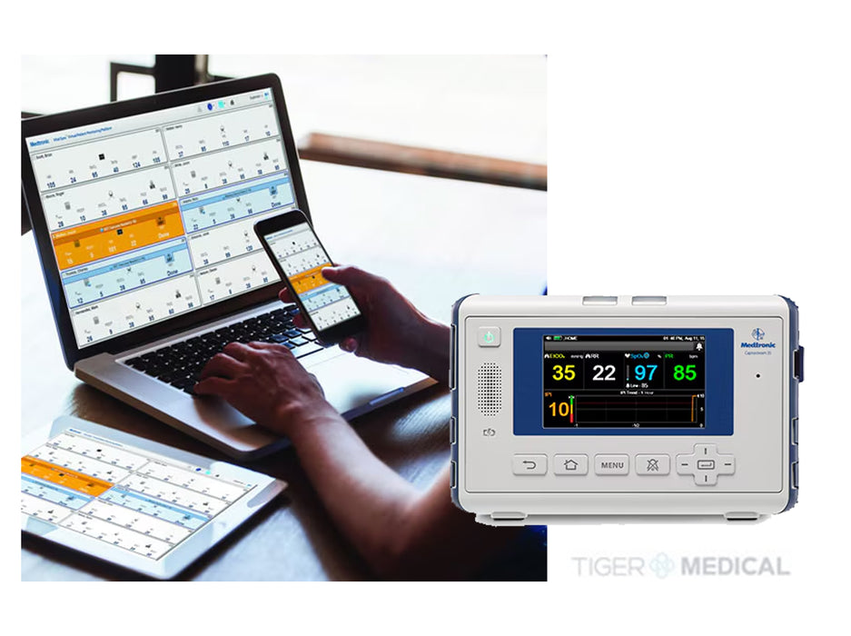 Covidien Capnostream Capnograph Patient Monitor - Save at — Tiger Medical