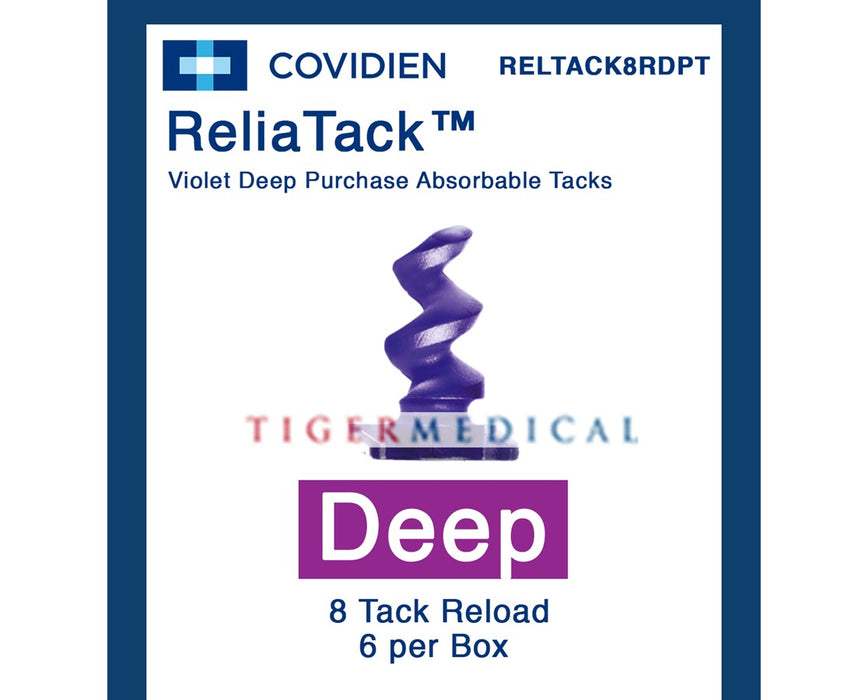 ReliaTack 8-Tack Deep Purchase Tack Reload for Articulating Reloadable Fixation Device