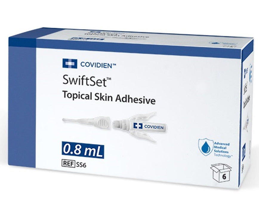 Swiftset Topical Skin Adhesive - 6/bx