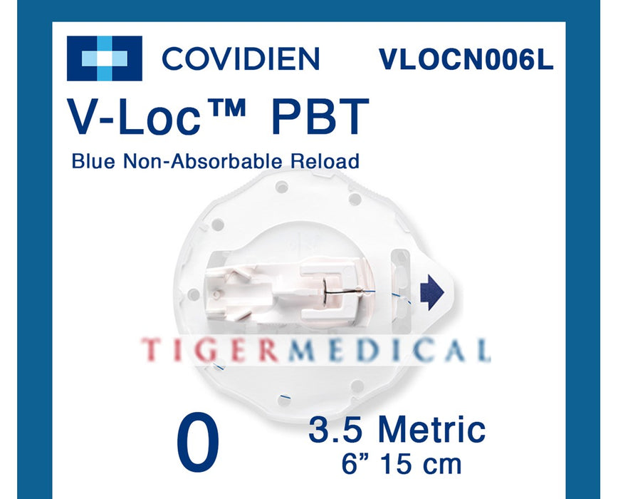 V-Loc PBT Wound Closure Reload Suture Device - Size 0 - 6/bx