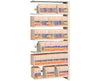 4 Post Add-On Shelving 64-1/4