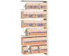 4 Post Add-On Shelving 64-1/4” High Letter Size 30