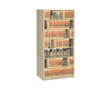 4 Post Double Entry File Shelving Cabinet 76-1/4