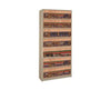 4 Post File Shelving Cabinet 85-1/4