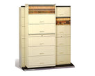 Stak-N-Lok BiSlider Retractable Door File Shelving Cabinet - 2/1