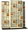 Vu-Stak BiSlider Letter-Size Filing System. Three 36