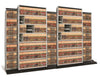 4 Post BiSlider Filing System 5 Units - 3/2 Legal Size, 48