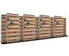 4 Post BiSlider Filing System 9 Units - 5/4 X-Ray Size, 42