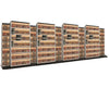 4 Post BiSlider Filing System 9 Units. 5/4 Letter Size, 36