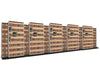 4 Post BiSlider Filing System 11 Units. 6/5 Legal Size, 36