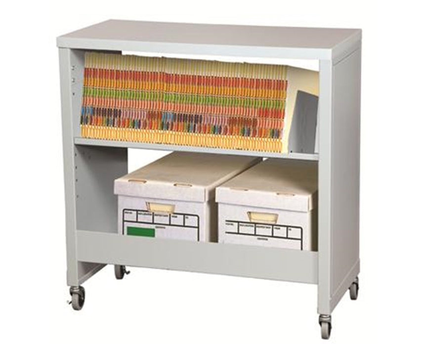 FileCart Letter/Legal with Utility Shelf, Laminate Top & End Panels