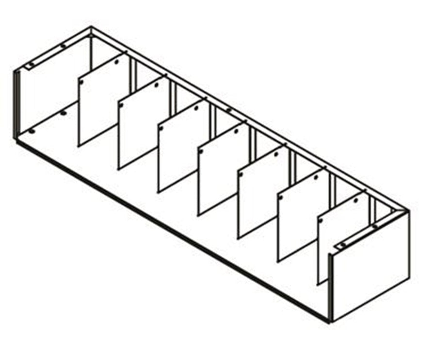 VuStak Mini Tier Shelving, 24" Mini Tier & Top and Base