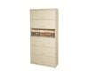 Stak-N-Lok Retractable Door Stackable File Shelving Cabinet - 7 Tiers Letter Size 24
