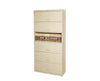 Stak-N-Lok Retractable Door Stackable File Shelving Cabinet. 7 Tiers Letter Size 30
