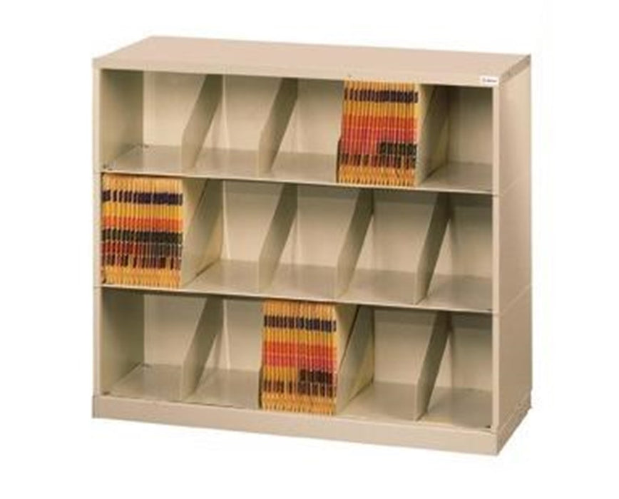 ThinStak Letter-Size Open Shelf Filing System - 3 Tiers