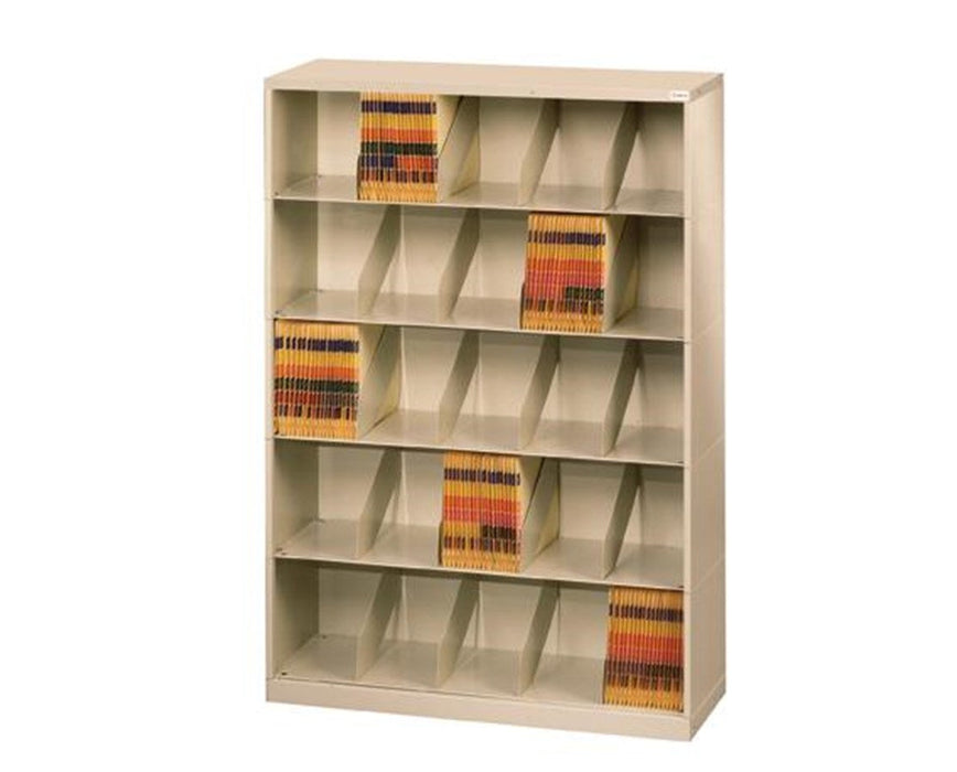 ThinStak Letter-Size Open Shelf Filing System - 5 Tiers: 24"