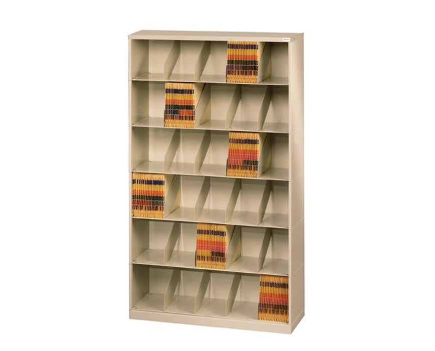 ThinStak Letter-Size Open Shelf Filing System - 6 Tiers