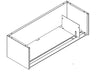 ThinStak Shelving - Movable Plate Divider Tier 36”