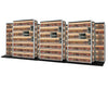 4 Post Trislider Filing System 10 Units - 4/3/3 Legal Size, 36
