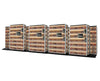 4 Post Trislider Filing System 13 Units - 5/4/4 X-Ray Size, 42