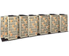 ThinStak TriSlider Filing System 19 Units. 7/6/6 Legal Size, 42