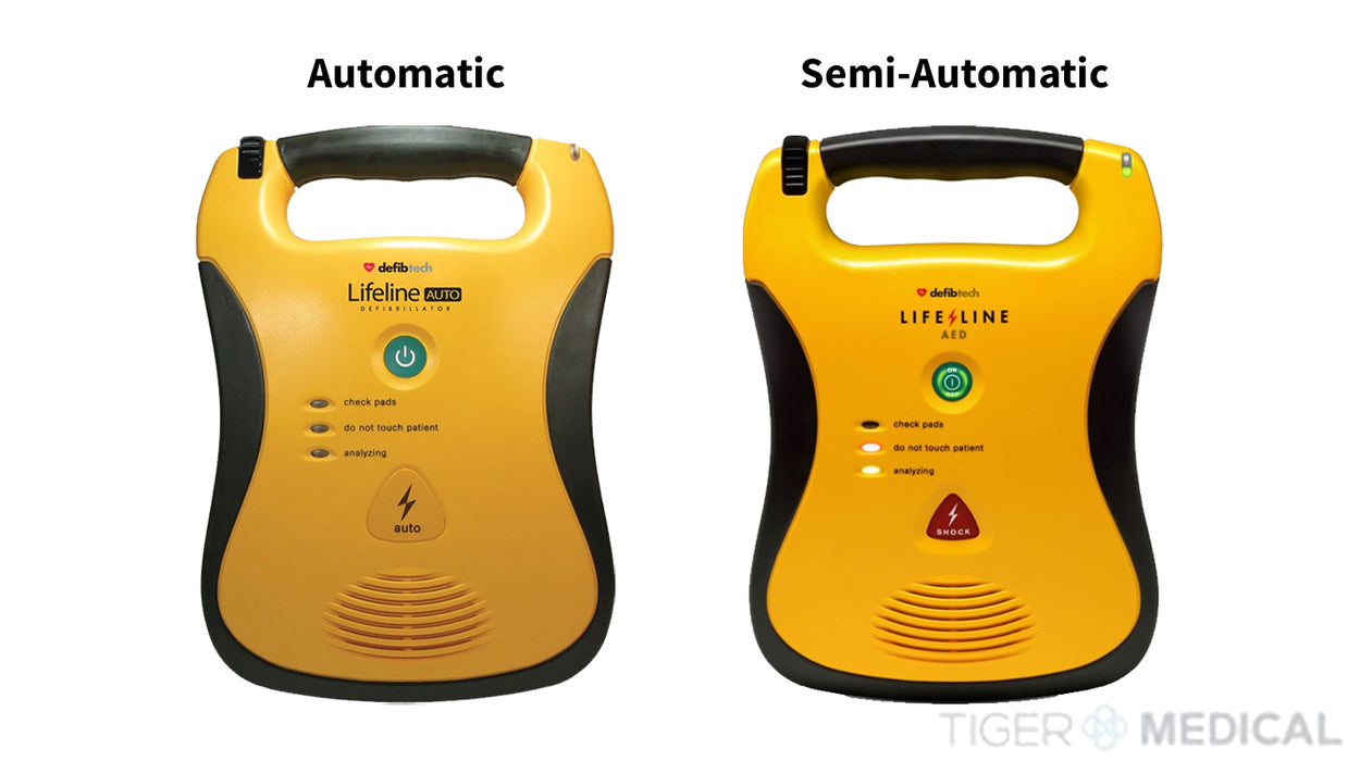 Lifeline AED Defibrillator Package