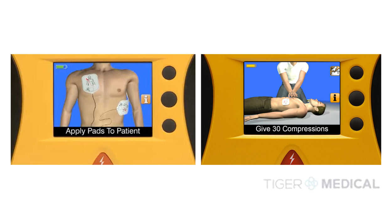Lifeline View AED Defibrillator Package