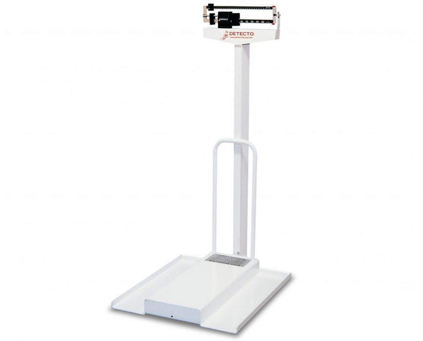 Stationary Mechanical Wheelchair Scale - Pounds