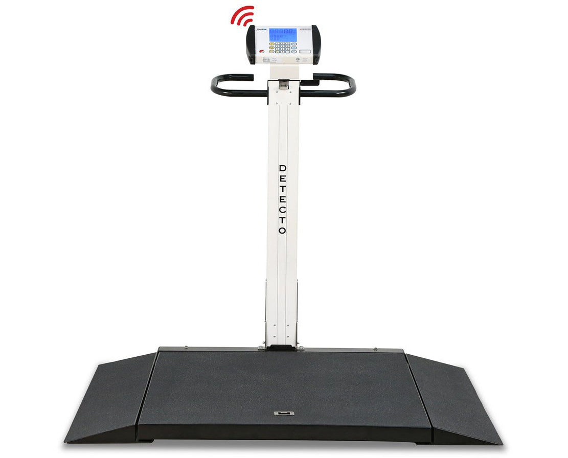 Detecto Folding Portable Wheelchair Scale. Save at Tigermedical — Tiger ...