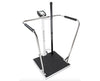 1000 lbs Capacity Waist-High Stand-On BMI Scale w/ Manual Height Rod