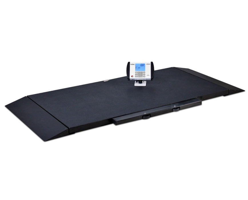Digital Portable Stretcher Scale w/ Swivel Bracket, Bluetooth, Wifi & AC Adaptor
