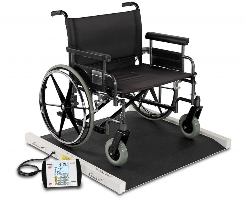 Portable Bariatric Wheelchair Scale w/ AC Adapter