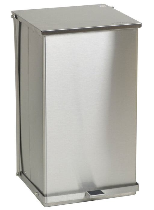 Step-On Waste Can 100 quart (25 gallon) Stainless Steel
