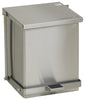 Step-On Waste Can 16 quart (4 gallon) Stainless Steel