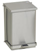 Step-On Waste Can 24 quart (6 gallon) Stainless Steel