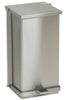 Step-On Waste Can 32 quart (8 gallon) Stainless Steel