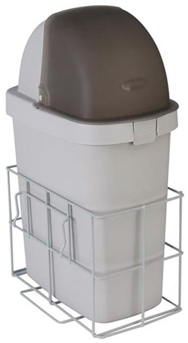 Waste Bin w/ Accessory Rail for MobileCare Medical Cart