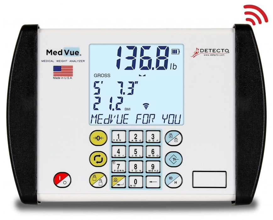 MedVue Medical Weight Analyzer for Detecto Scales, International Model
