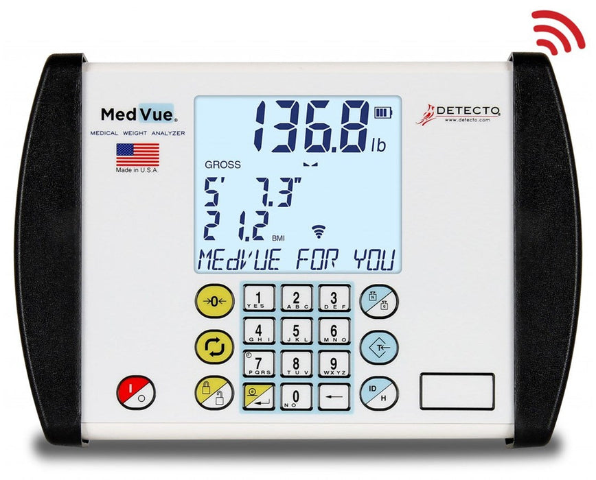 MedVue Medical Weight Analyzer for Detecto Scales - w/ Bluetooth & Wifi