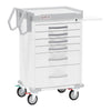 Rescue General Purpose Medical Cart. 6 Drawers
