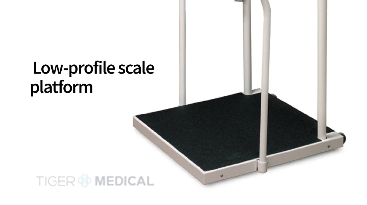 Handrail Scale, 800 lbs Capacity Bariatric